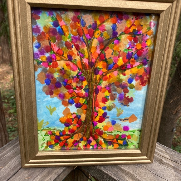 Kreativekristen original watercolor , the colors of fall , HP 25x4 - Picture 7 of 8